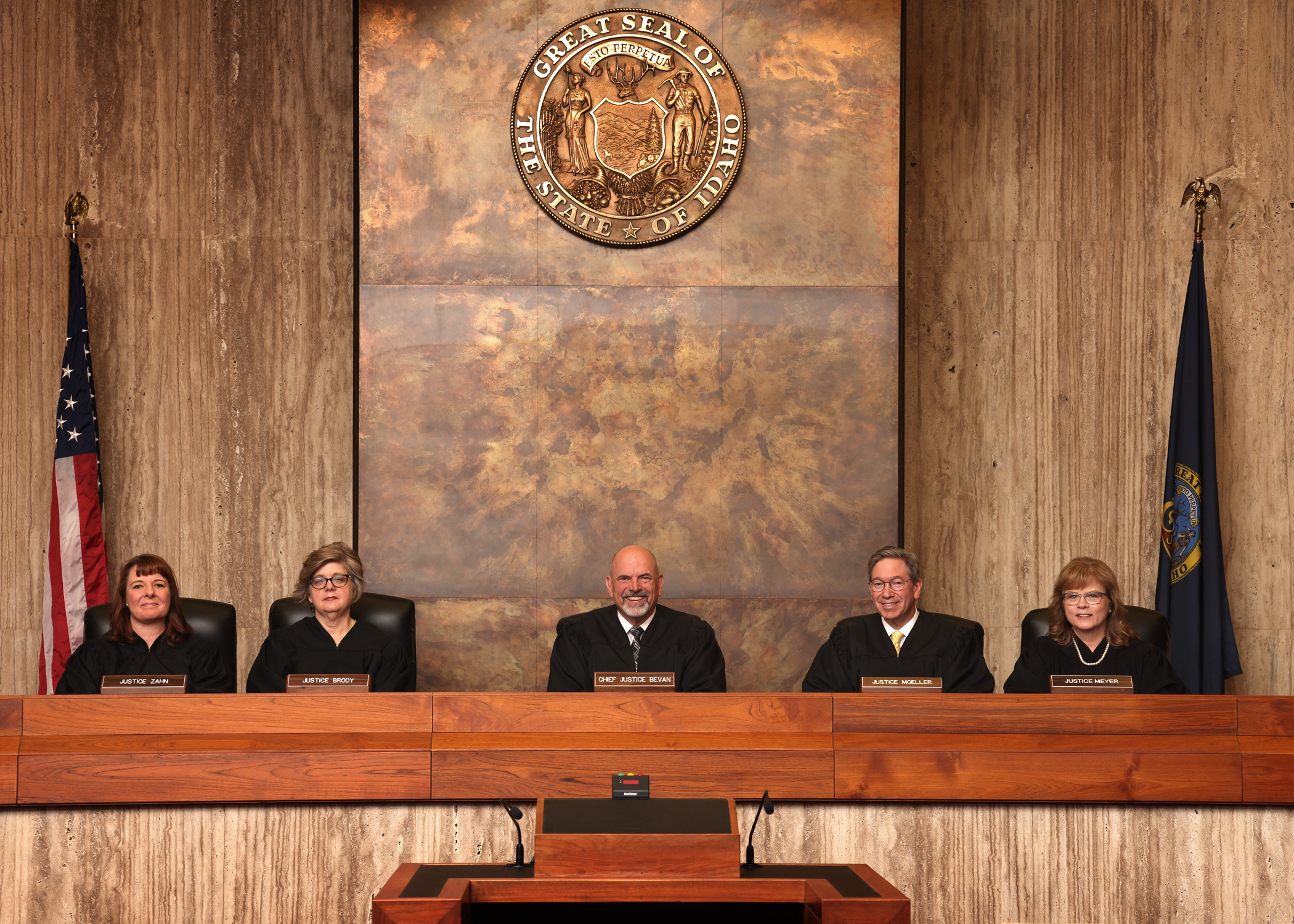 Members of the Idaho Supreme Court