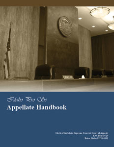 Idaho Appellate Handbook cover image